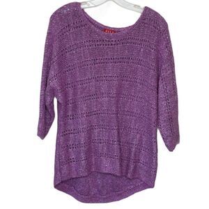 Elle Sweater Purple